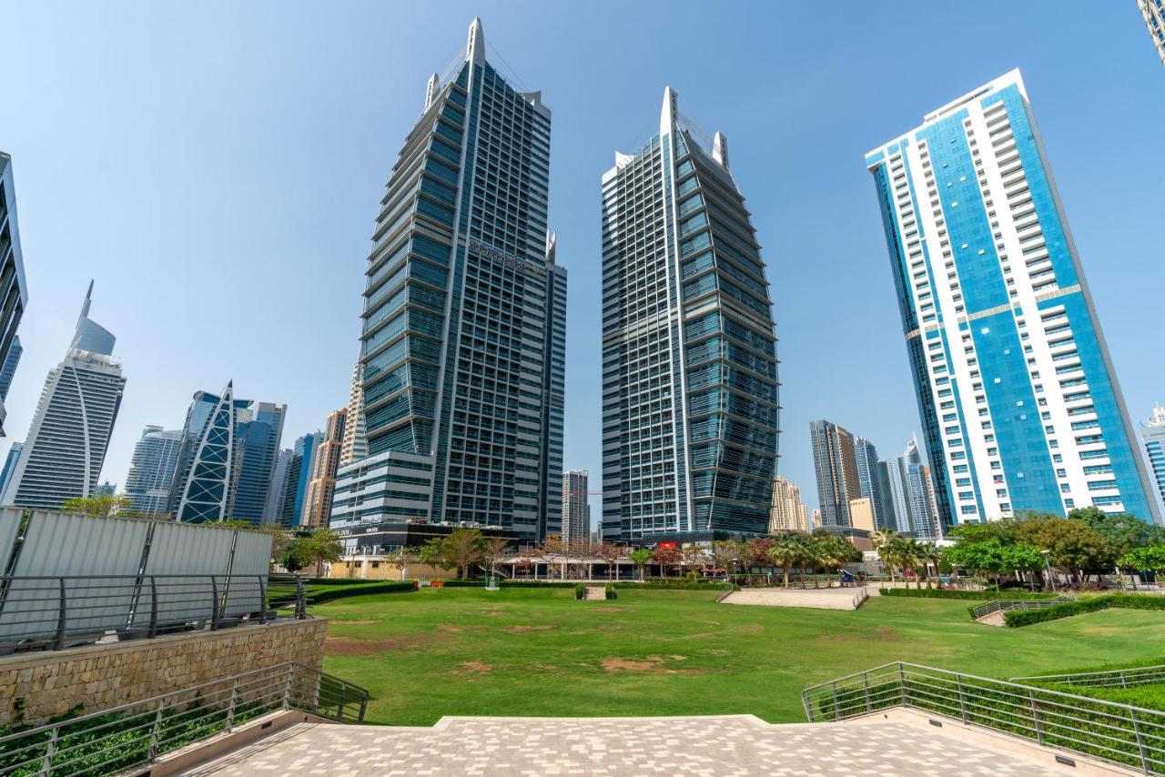 Modern 1Br Apartment In Jlt Next To Metro With City Views Dubai Exterior foto