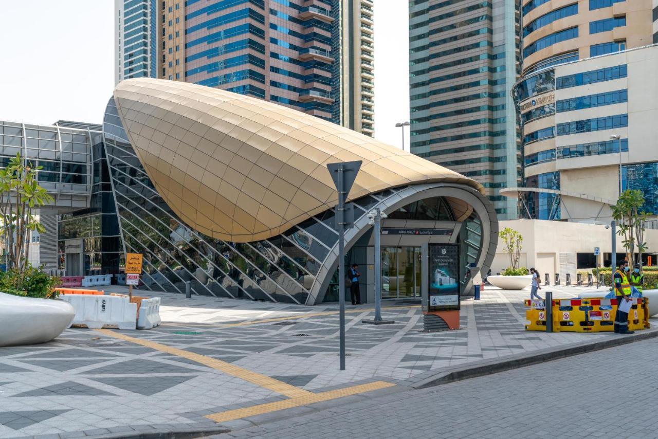 Modern 1Br Apartment In Jlt Next To Metro With City Views Dubai Exterior foto