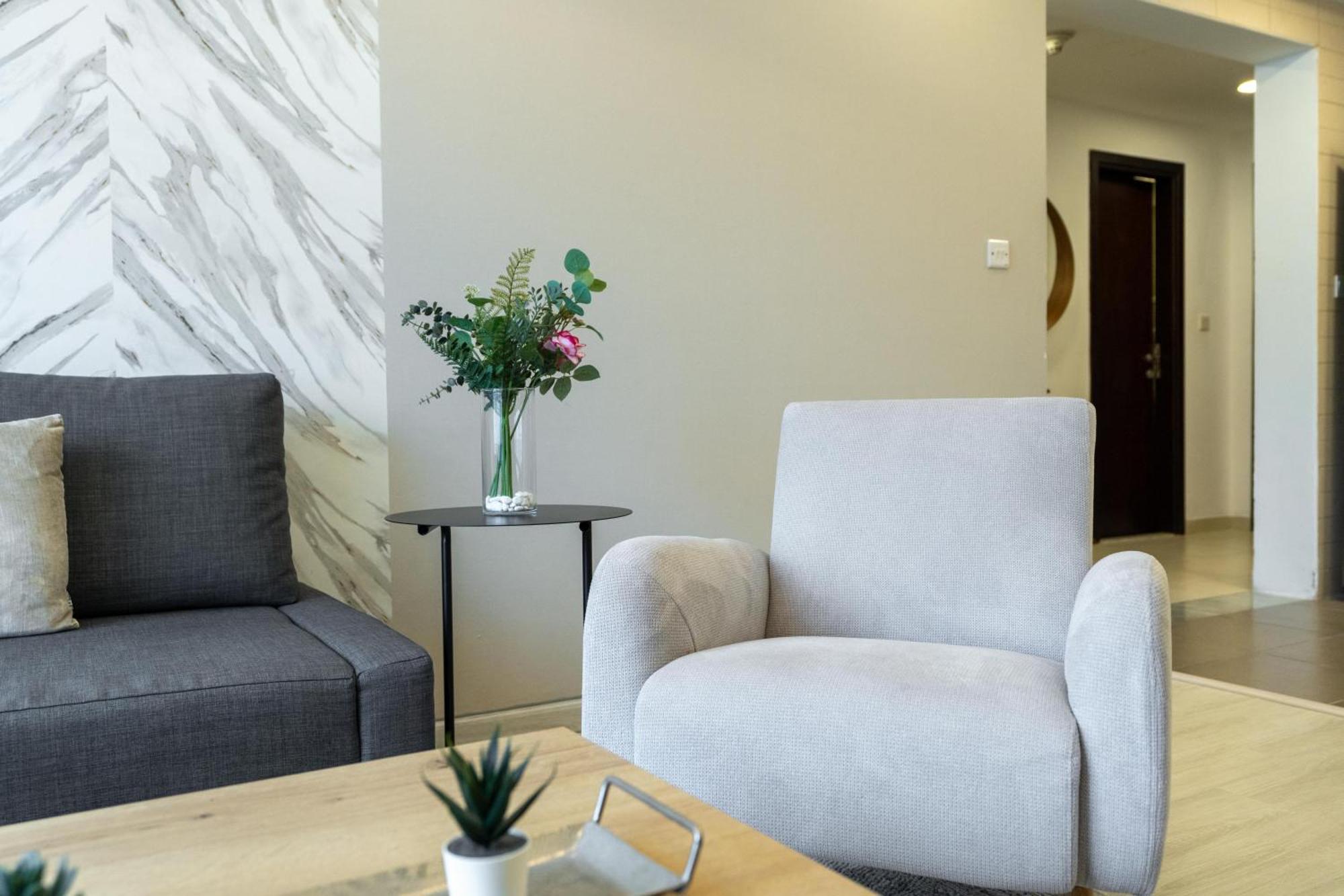 Modern 1Br Apartment In Jlt Next To Metro With City Views Dubai Exterior foto