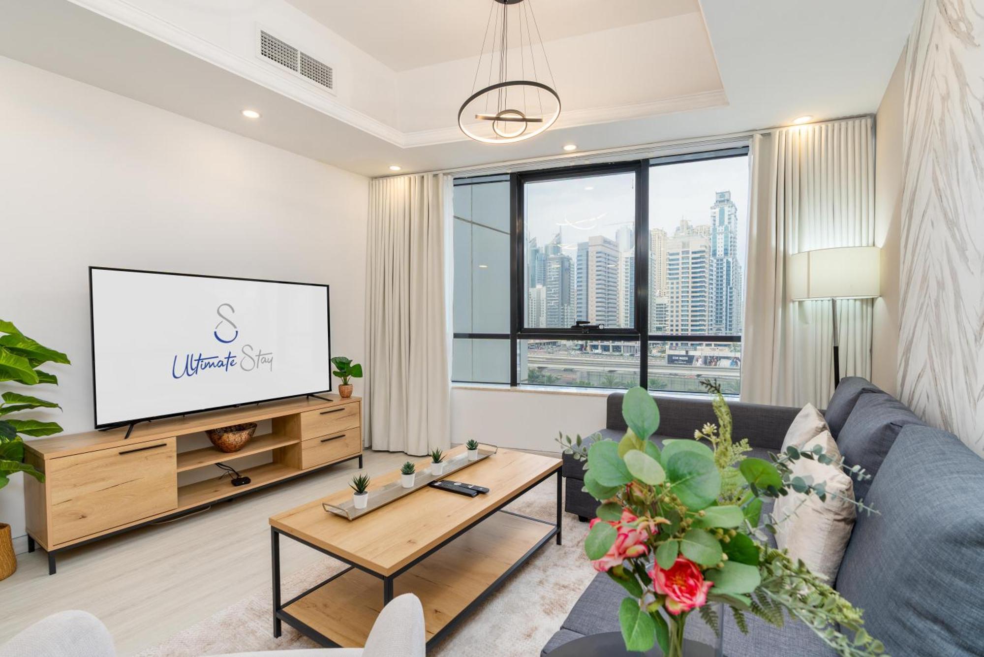 Modern 1Br Apartment In Jlt Next To Metro With City Views Dubai Exterior foto