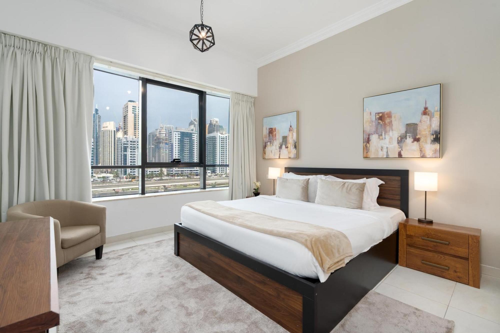 Modern 1Br Apartment In Jlt Next To Metro With City Views Dubai Exterior foto