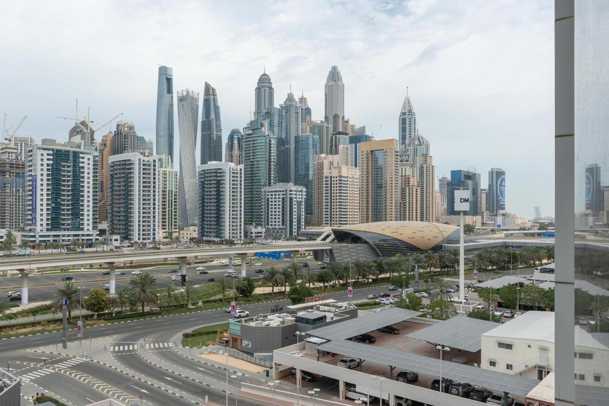 Modern 1Br Apartment In Jlt Next To Metro With City Views Dubai Exterior foto